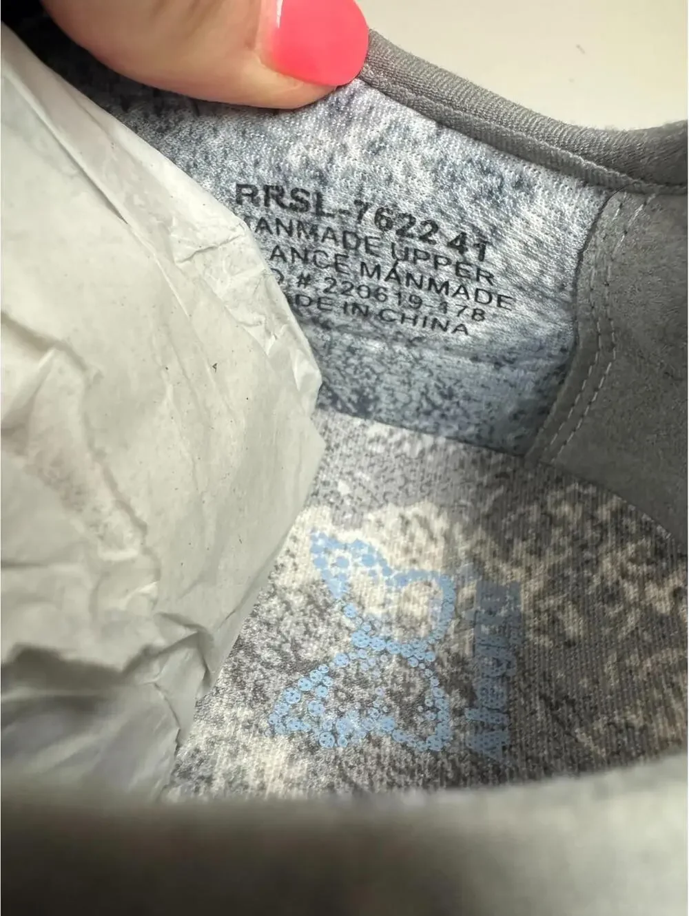 Alegria Women's Rock'n Roll Grey Mesh Walking Shoe Size 41 - Picture 5 of 6